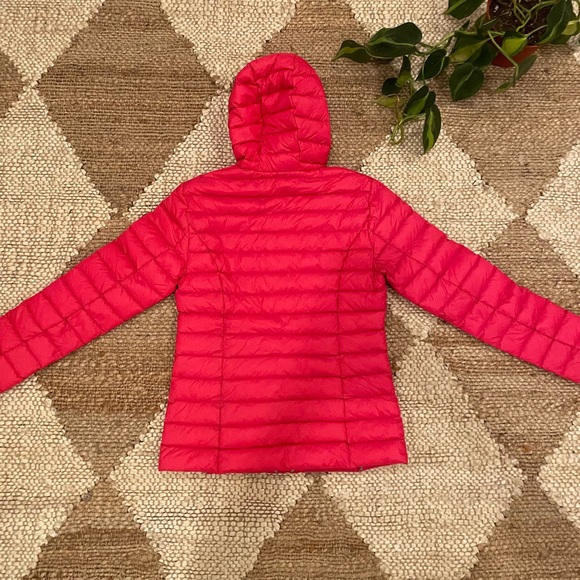 Red/pink thermal puffer jacket - Picture 4 of 4